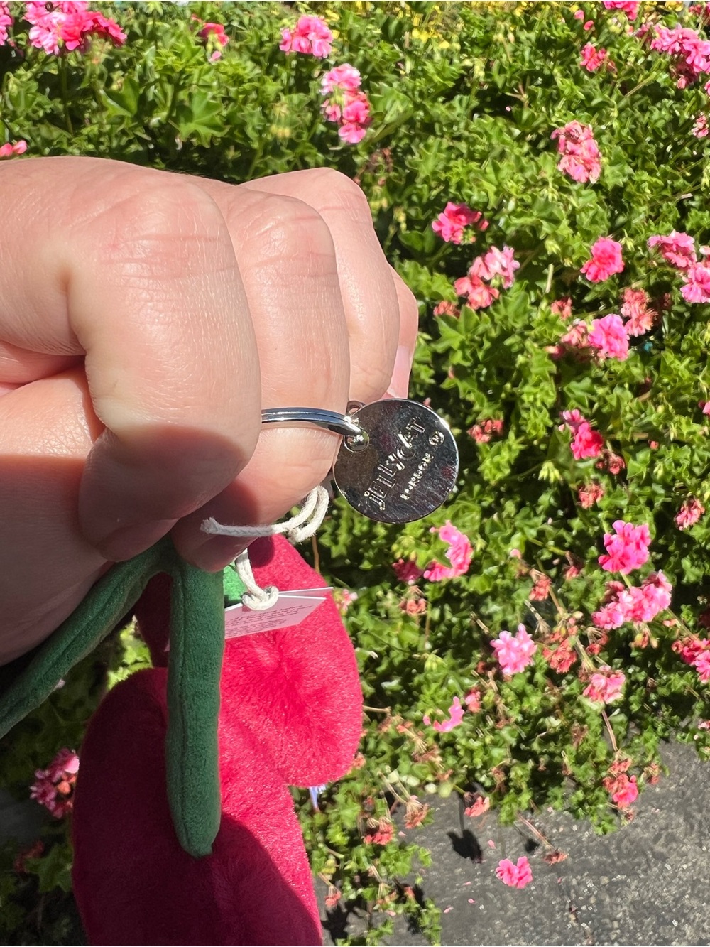 CHERRIES PLUSH KEYCHAIN - Picture 6 of 7
